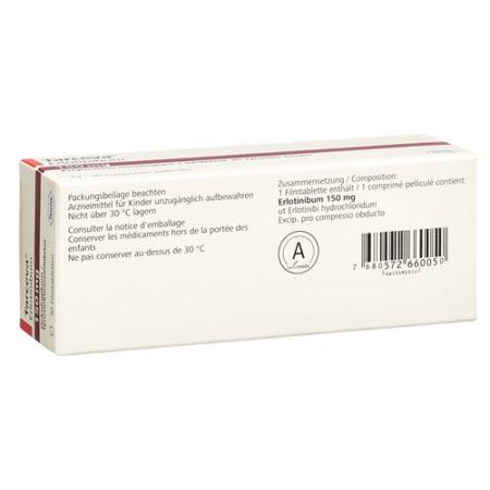 Tarceva film tablets 150 mg 30 pcs - PrimeCare Global