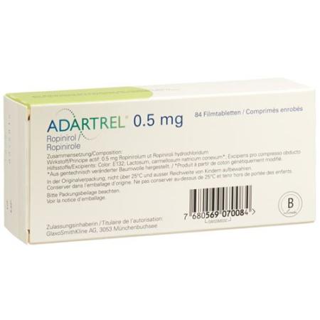 Adartrel Filmtablet 0.5 mg 84 pcs - PrimeCare Global