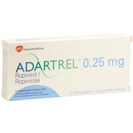 Adartrel Filmtablet 0.25 mg 12 pcs - PrimeCare Global