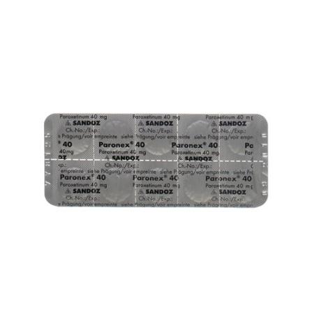 Paronex Filmtablet 40 mg 100 pcs - PrimeCare Global