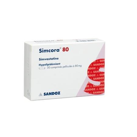 Simcora Filmtablet 80 mg 30 pcs - PrimeCare Global