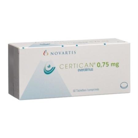 Certican Tabl 0.75 mg 6 x 10 pcs - PrimeCare Global
