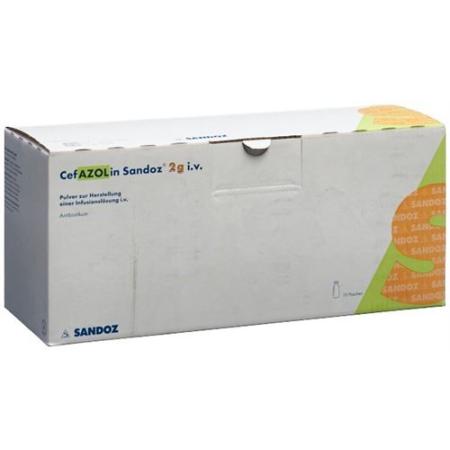 Cefazolin Sandoz Trockensub 2 g Durchstf 10 pcs - PrimeCare Global