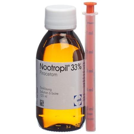 Nootropil drinking solution 33% bottle 125 ml - PrimeCare Global