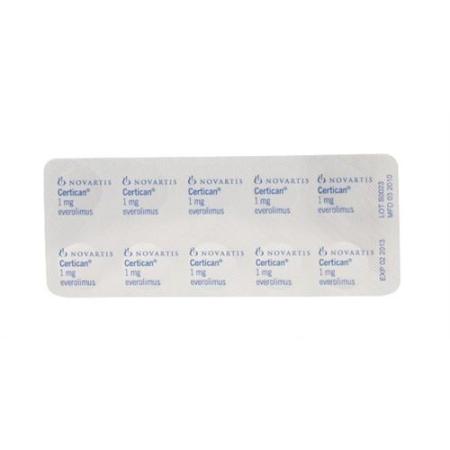 Certican Tabl 1 mg 6 x 10 pcs - PrimeCare Global