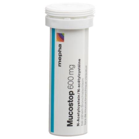 Mucostop Brausetable 600 mg 10 pcs - PrimeCare Global