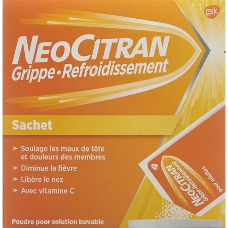 NeoCitran Flu / Cold for adults powder for oral solution 12 sachet - PrimeCare Global