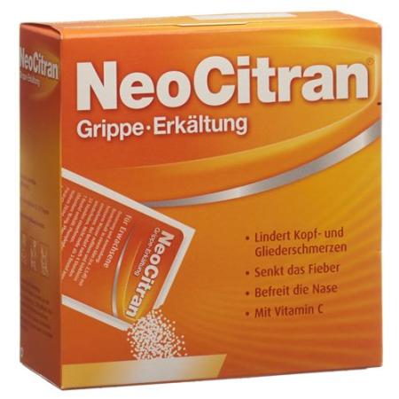 NeoCitran Flu / Cold for adults powder for oral solution 12 sachet - PrimeCare Global