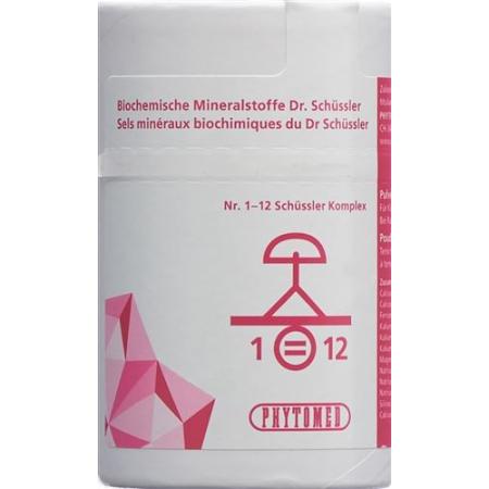 PHYTOMED SCH&Uuml;SSLER Complex Trituration No. 1-12 80 g - PrimeCare Global