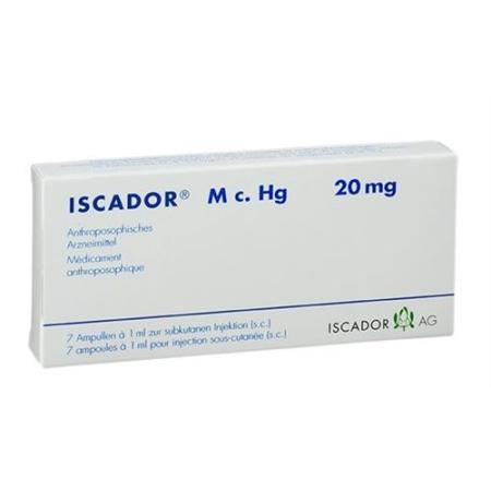 Iscador M c. Hg Injektionslösung 20 mg 7 Ampullen - PrimeCare Global