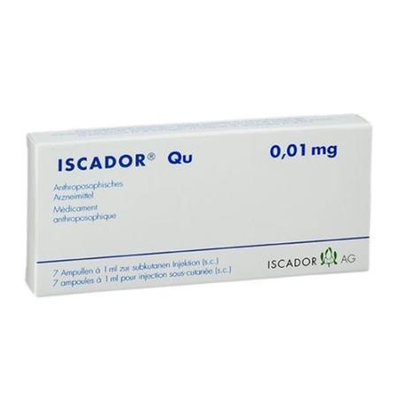Iscador Qu Injektionslösung 0,01 mg 7 Ampullen - PrimeCare Global