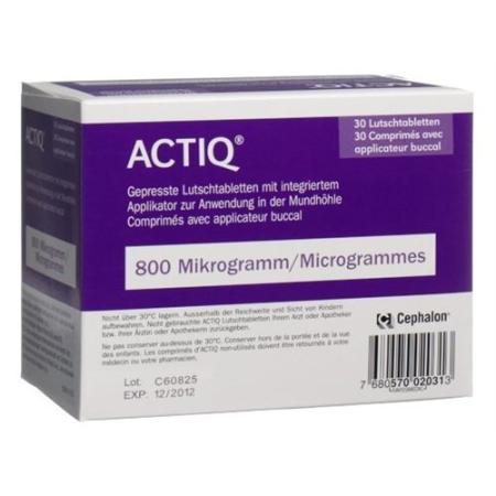 Actiq Buccaltabletten 800 mcg mit integriertem Applikator 3 Stk - PrimeCare Global