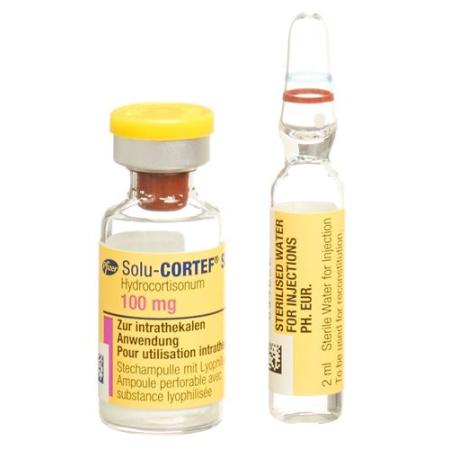 Solu-Cortef SAB dry sub 100 mg with solvent penetrating 2 ml - PrimeCare Global