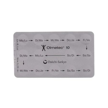 Olmetec Filmtablet 10 mg 28 pcs - PrimeCare Global