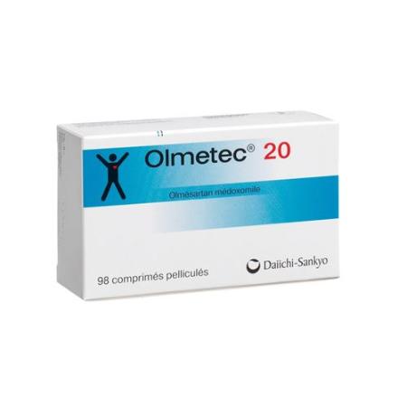 Olmetec Filmtablet 20 mg 98 pcs - PrimeCare Global