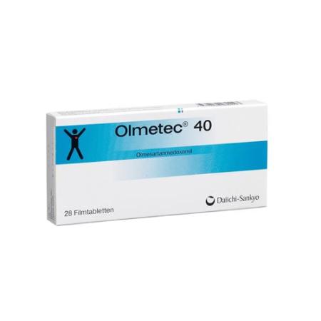 Olmetec Filmtablet 40 mg 28 pcs - PrimeCare Global