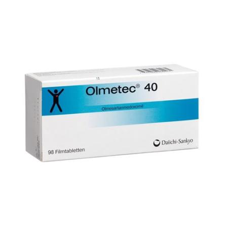Olmetec Filmtablet 40 mg 98 pcs - PrimeCare Global