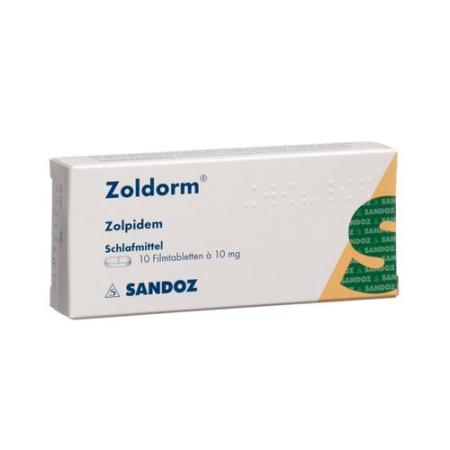 Zoldorm Filmtablet 10 mg 10 pcs - PrimeCare Global