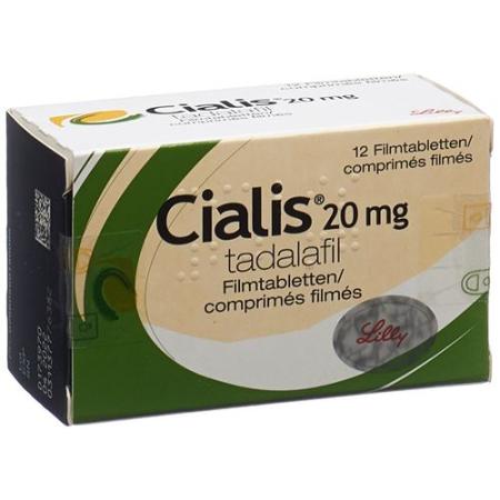 Cialis Filmtablet 20 mg 12 pcs - PrimeCare Global