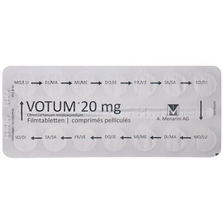 Votum Filmtablet 20 mg 28 pcs - PrimeCare Global