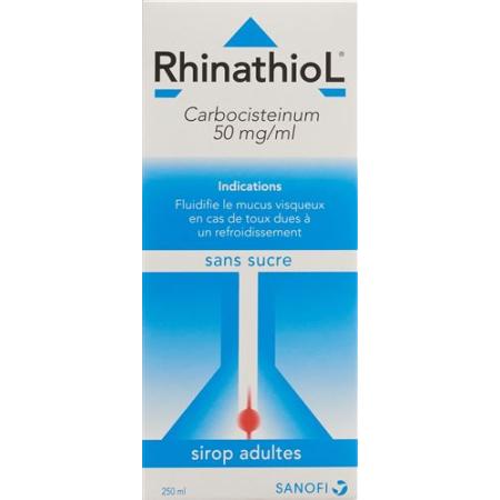 Rhinathiol syrup adult without sugar bottle 200 ml - PrimeCare Global