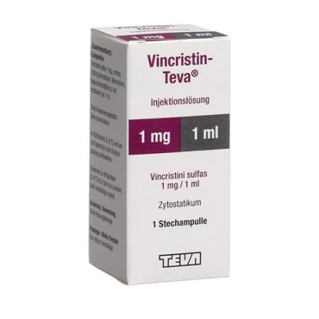 Vincristine-Teva Inj sol 1mg/ml perf 1ml - PrimeCare Global