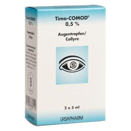 Timo-COMOD Gtt Opht 0.5% 2 x 5ml - PrimeCare Global