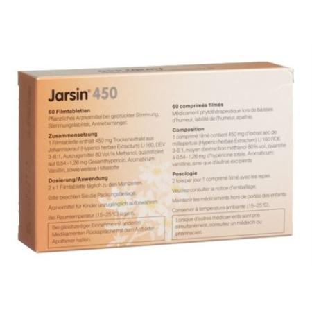 Jarsin Filmtablet 450 mg 100 pcs - PrimeCare Global