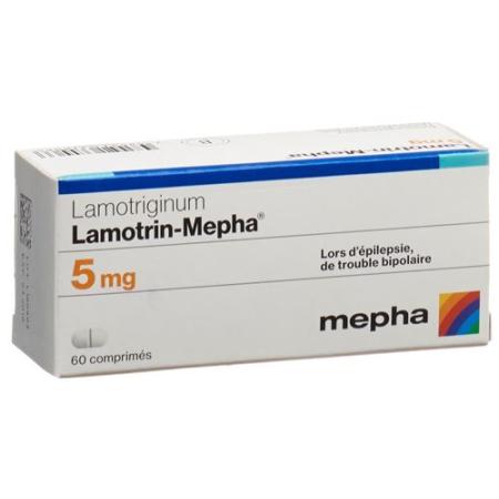Lamotrin-Mepha Disp Tabl 5 mg 60 pcs - PrimeCare Global