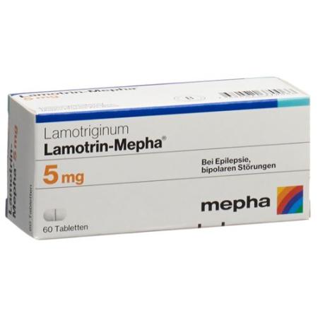 Lamotrin-Mepha Disp Tabl 5 mg 60 pcs - PrimeCare Global