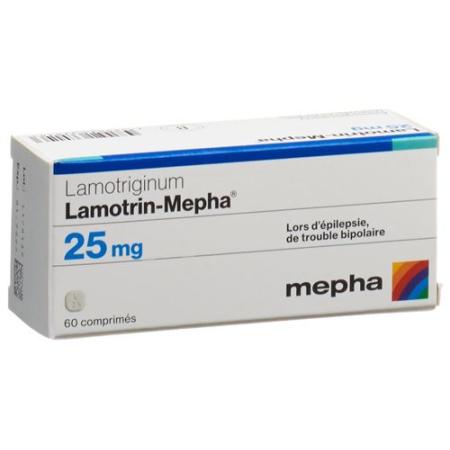 Lamotrin-Mepha Disp Tabl 25 mg 60 pcs - PrimeCare Global