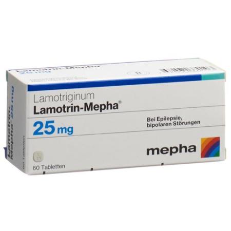 Lamotrin-Mepha Disp Tabl 25 mg 60 pcs - PrimeCare Global