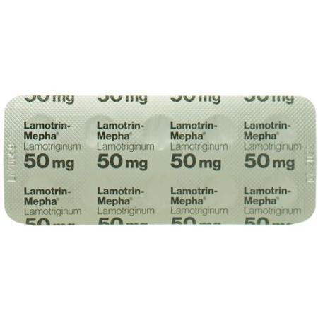 Lamotrin-Mepha Disp Tabl 50 mg 60 pcs - PrimeCare Global