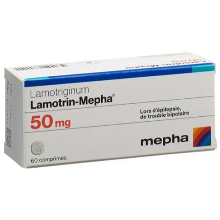 Lamotrin-Mepha Disp Tabl 50 mg 60 pcs - PrimeCare Global