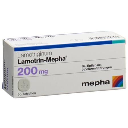 Lamotrin-Mepha Disp Tabl 200 mg 60 pcs - PrimeCare Global