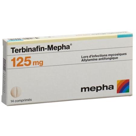 Terbinafine-Mepha Tabl 125 mg 14 pcs - PrimeCare Global