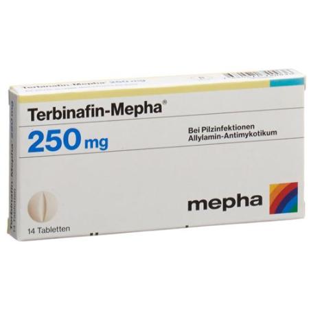Terbinafine-Mepha Tabl 250 mg 14 pcs - PrimeCare Global