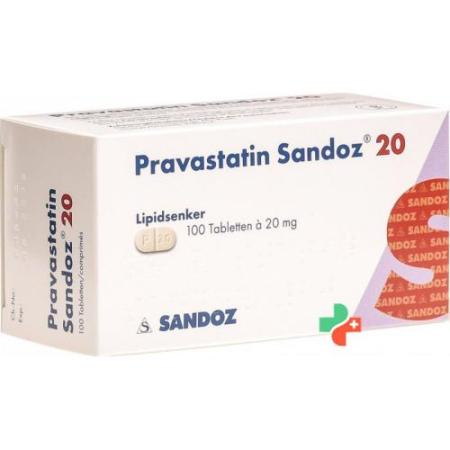 Pravastatin Sandoz Tabl 20 mg 100 pcs - PrimeCare Global