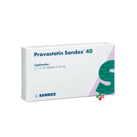 Pravastatin Sandoz Tabl 40 mg 30 pcs - PrimeCare Global