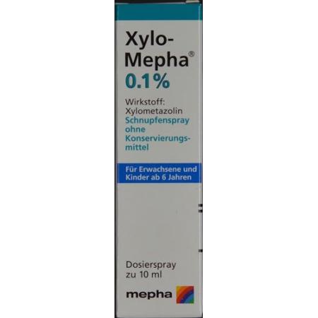 Xylo-Mepha dosing spray 0.1% adult bottle 10 ml - PrimeCare Global