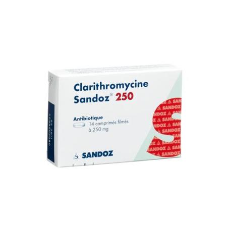 CLARITHROMYCIN Sandoz film tablets 250 mg - PrimeCare Global