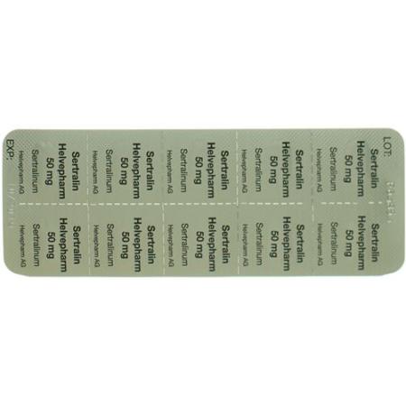 Sertraline Helvepharm Filmtabl 50 mg 10 pcs - PrimeCare Global