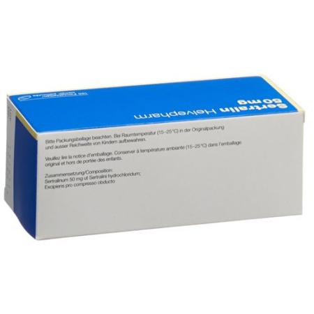 Sertraline Helvepharm Filmtabl 50 mg 100 pcs - PrimeCare Global
