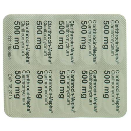 Clarithrocin Mepha 500 mg 14 Lactabs - PrimeCare Global