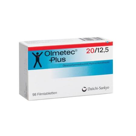 Olmetec Plus film tablets 20/12.5 98 pcs - PrimeCare Global
