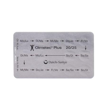 Olmetec Plus film tablets 20/25 98 pcs - PrimeCare Global