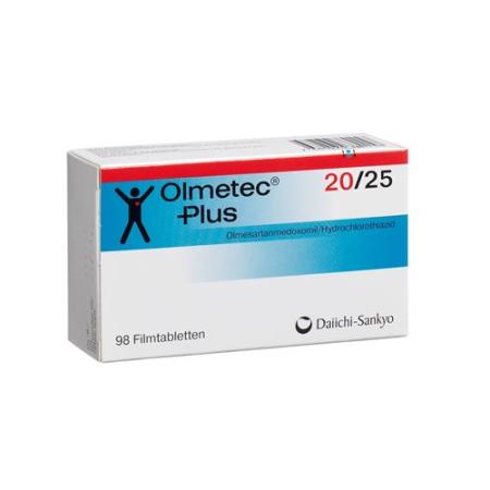 Olmetec Plus film tablets 20/25 98 pcs - PrimeCare Global