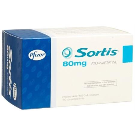 Sortis Filmtablet 80 mg 100 pcs - PrimeCare Global