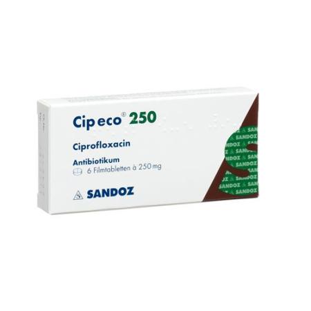 Cip eco film tablet 250 mg 6 pcs - PrimeCare Global