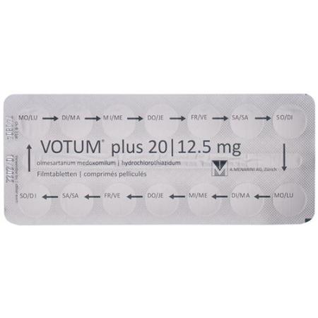 Votum Plus film tabl 20/12.5 98 pcs - PrimeCare Global